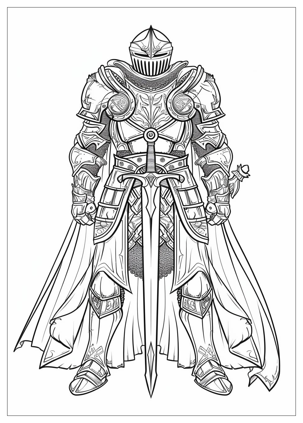 Armor Of God Coloring Pages-13