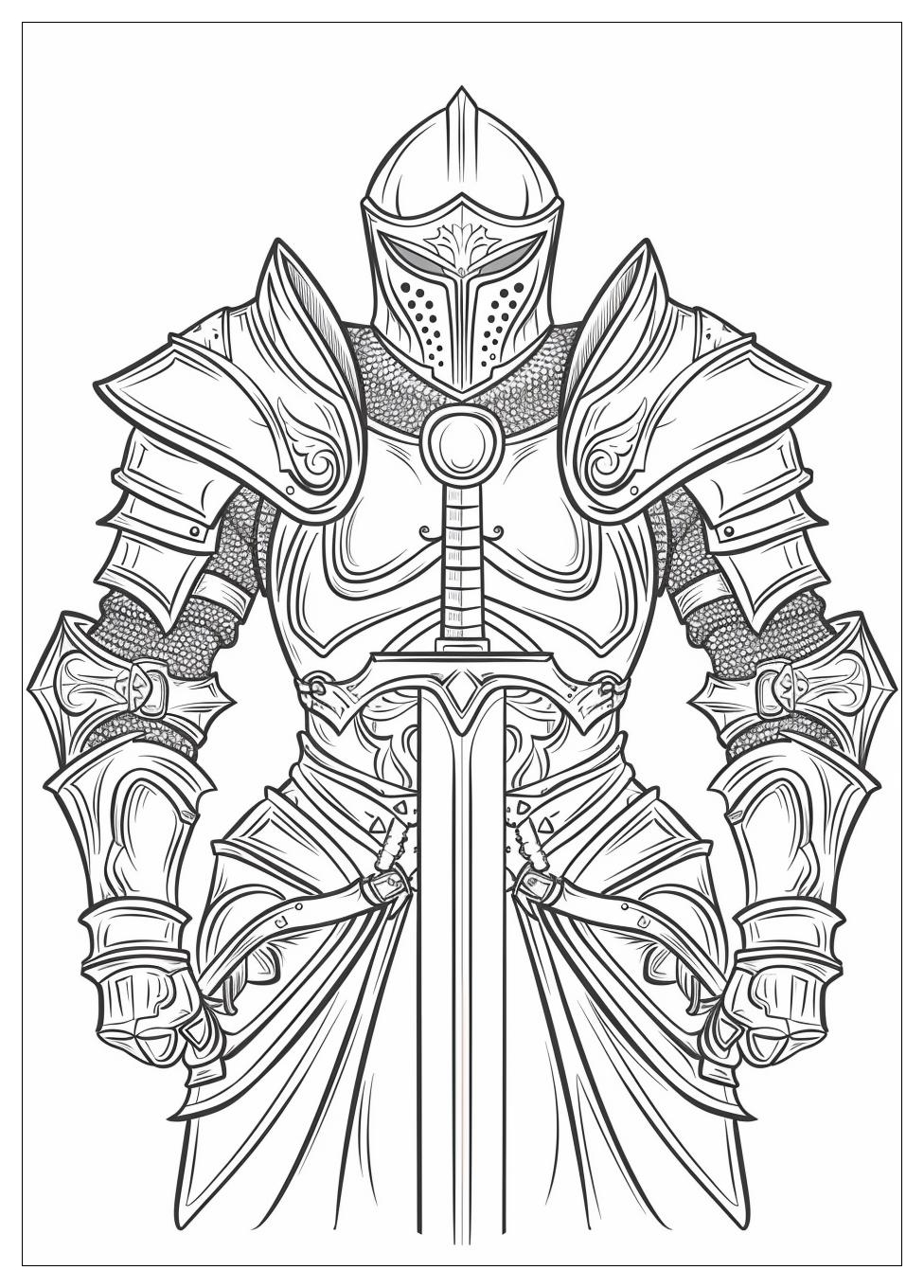 Armor Of God Coloring Pages-14