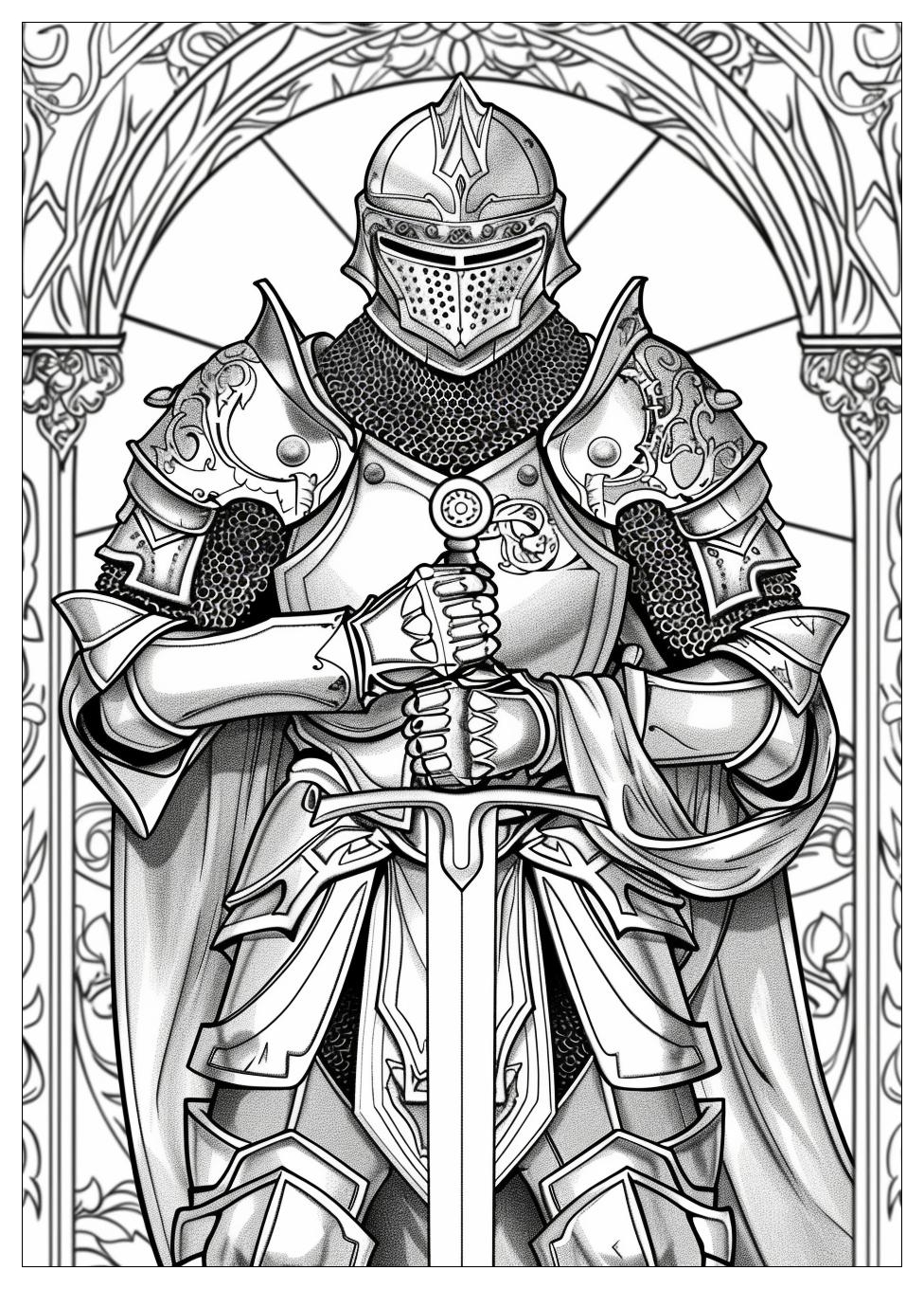 Armor Of God Coloring Pages-17