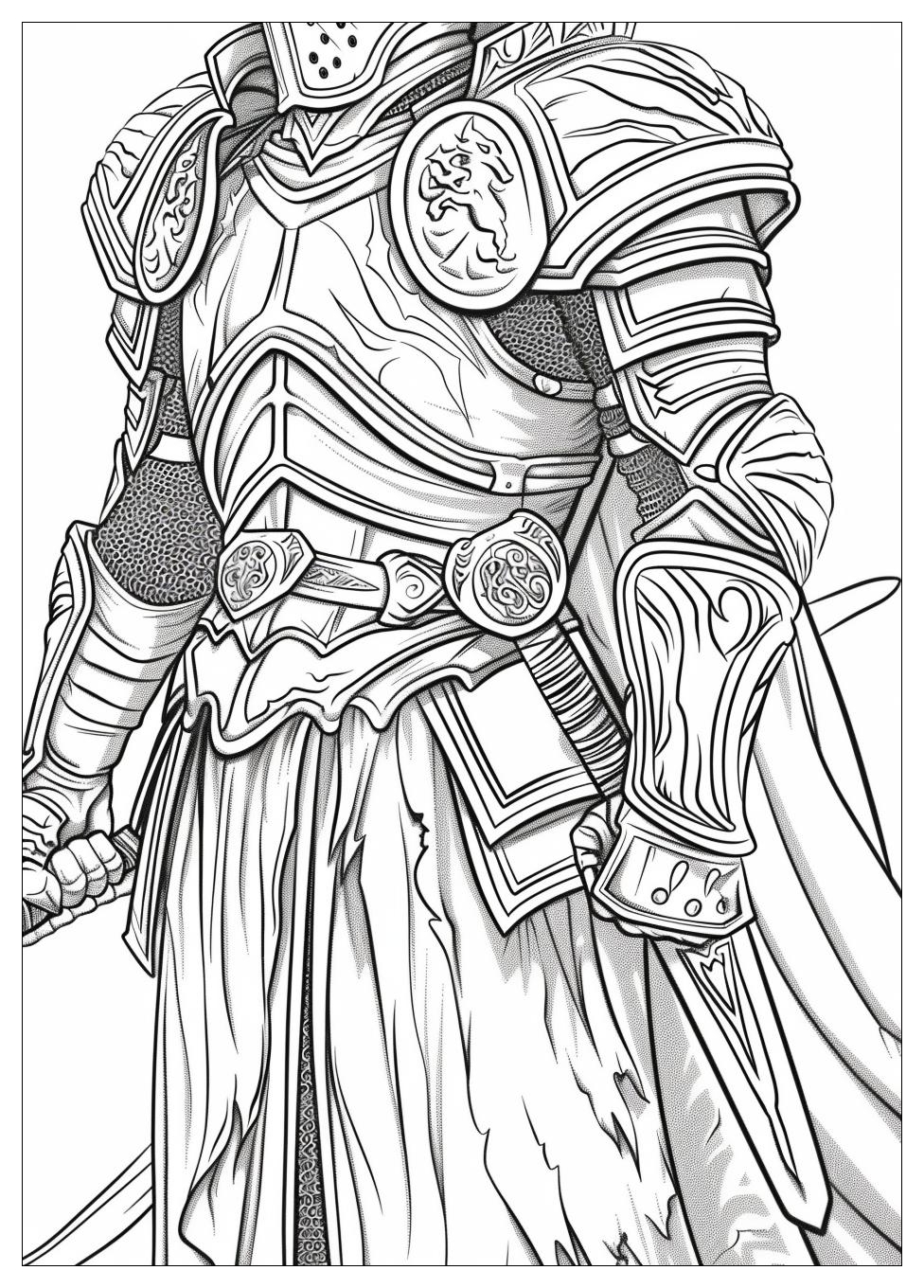 Armor Of God Coloring Pages-19