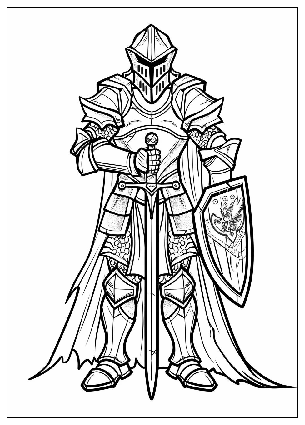 Armor Of God Coloring Pages-2