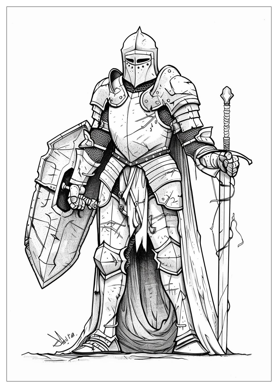 Armor Of God Coloring Pages-5