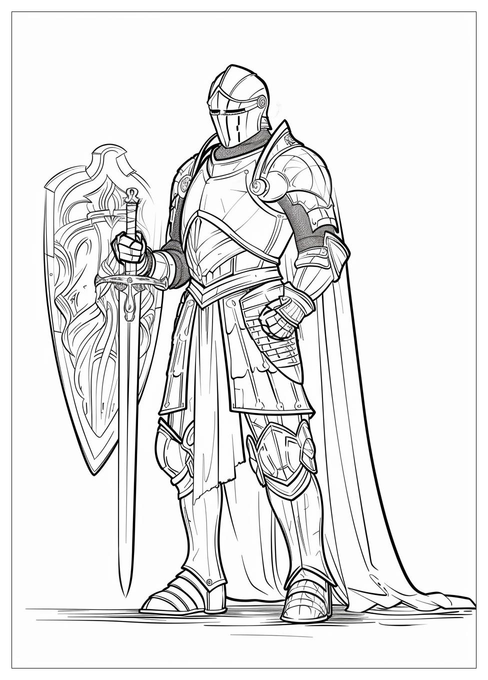 Armor Of God Coloring Pages-6