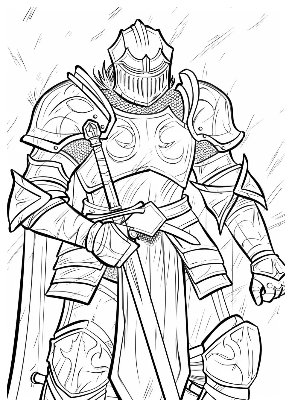 Armor Of God Coloring Pages-8