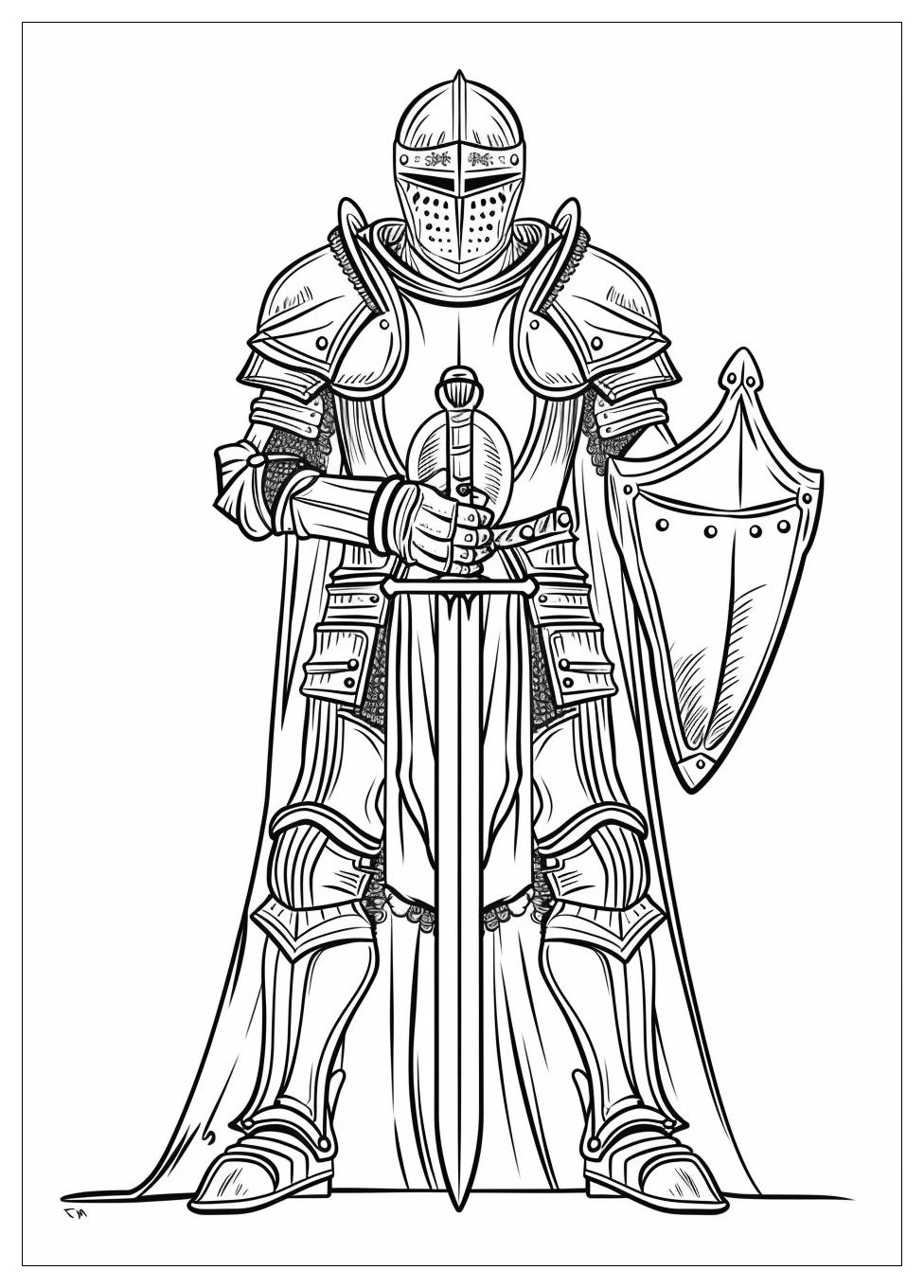 Armor Of God Coloring Pages-9