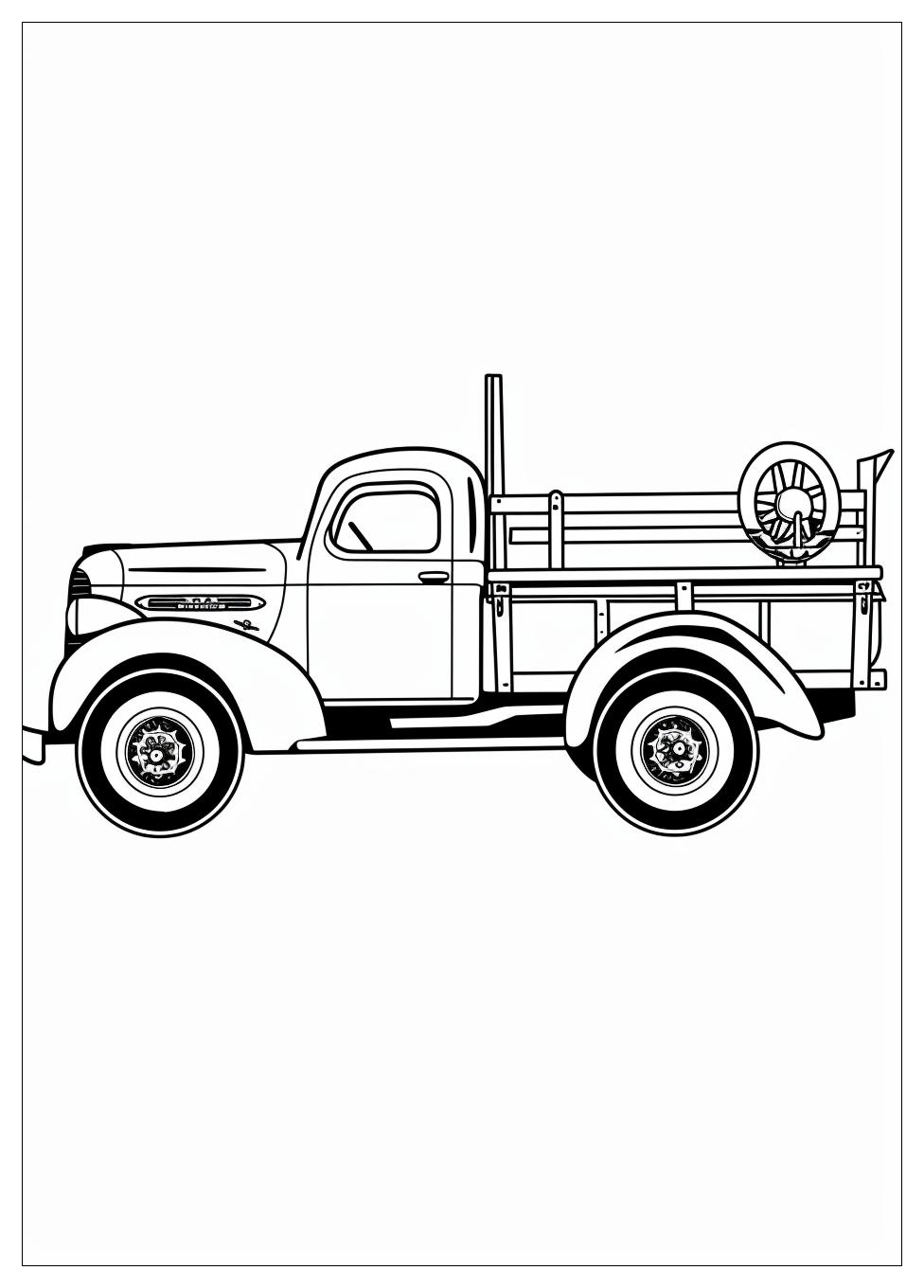 Army Truck Coloring Pages-12