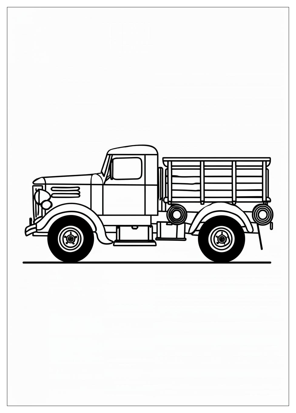 Army Truck Coloring Pages-6