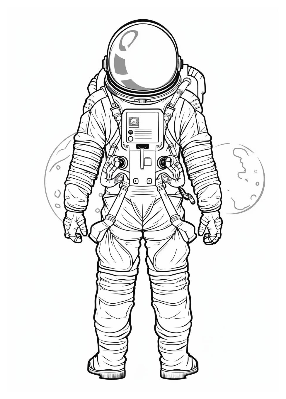 Astronaut Coloring Pages-15