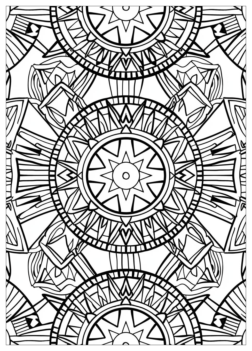 Aztec Coloring Pages-13