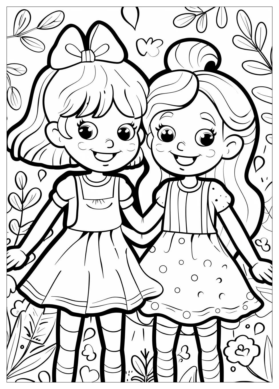 BFF Coloring Pages-1