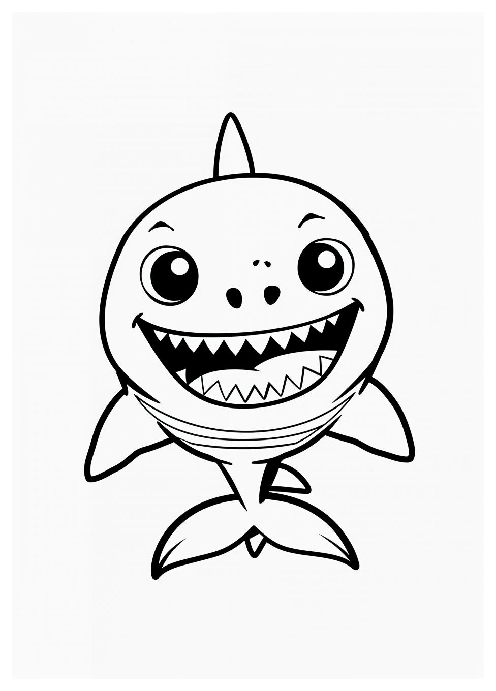 Baby Shark Coloring Pages-1