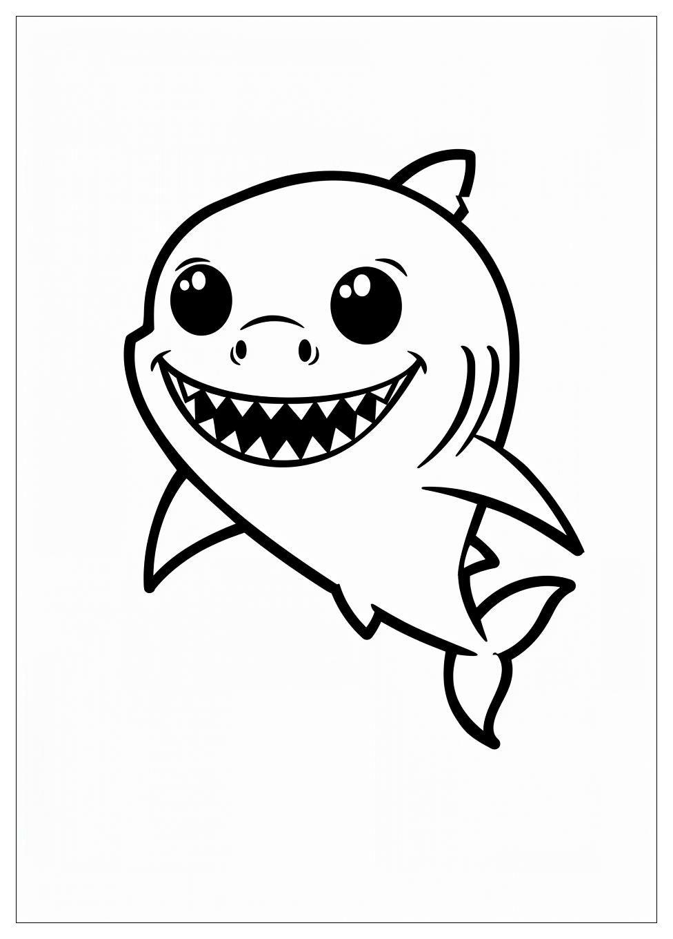 Baby Shark Coloring Pages-12