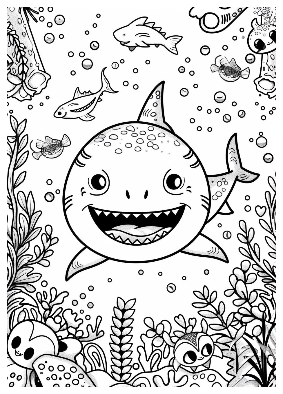 Baby Shark Coloring Pages-14