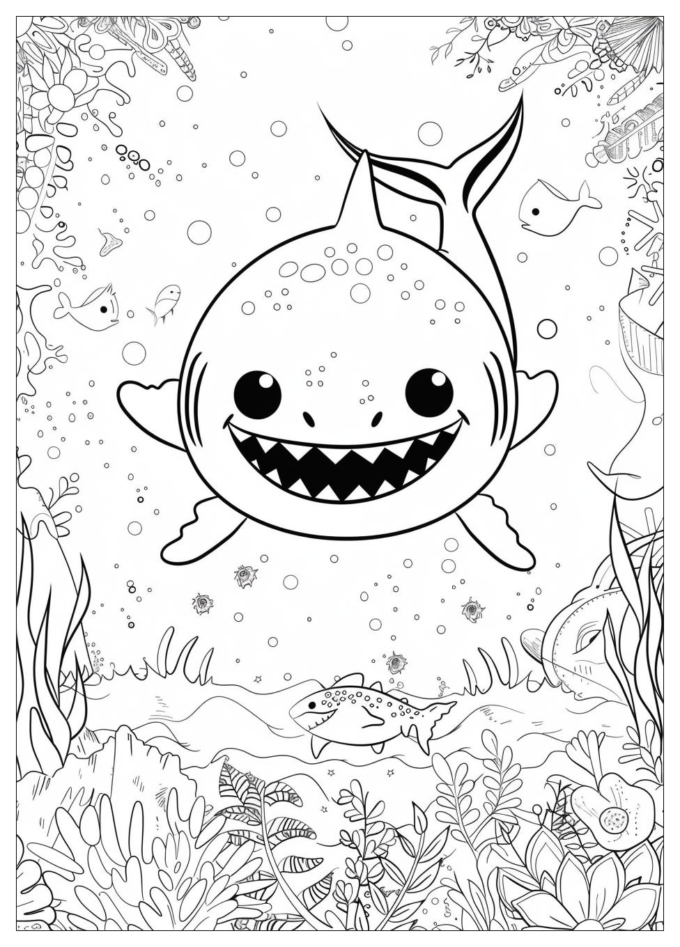 Baby Shark Coloring Pages-18