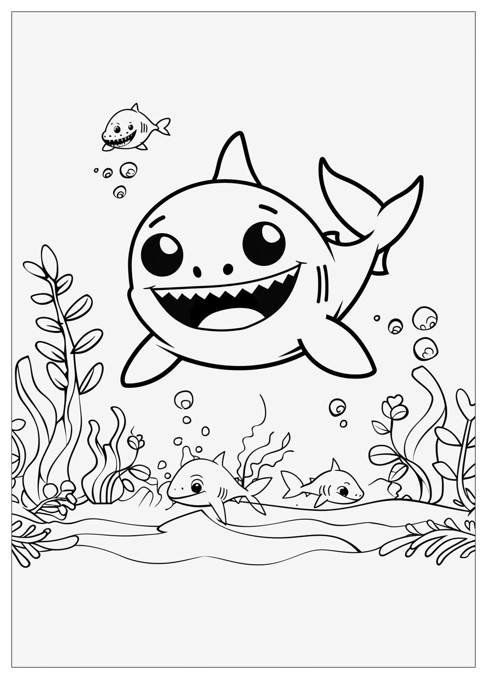 Baby Shark Coloring Pages-2