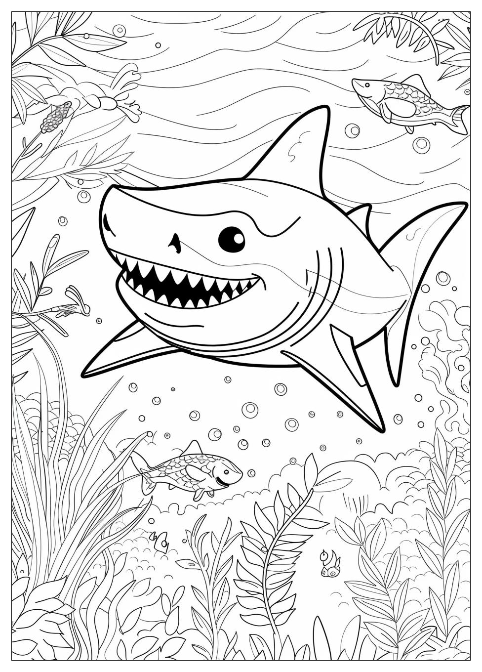 Baby Shark Coloring Pages-20