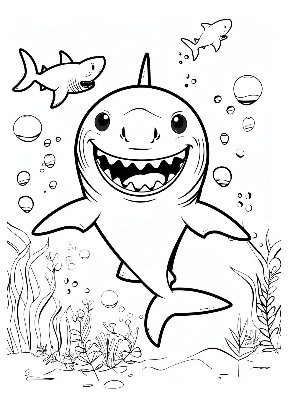 Baby Shark Coloring Pages-6