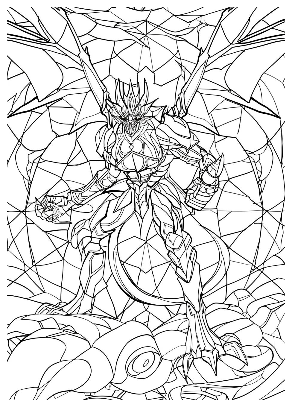 Bakugan Coloring Pages-13