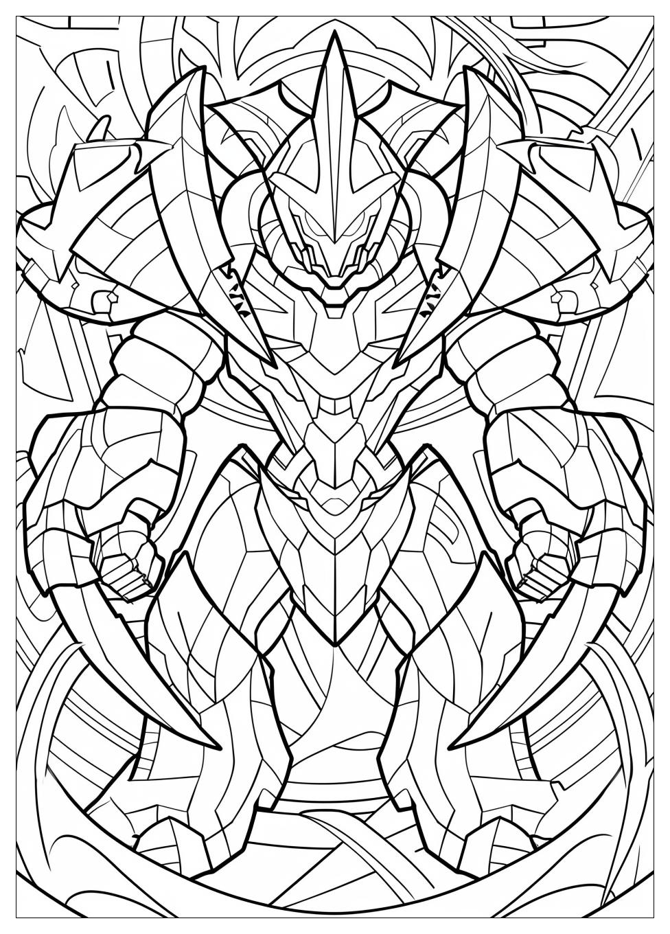 Bakugan Coloring Pages-15