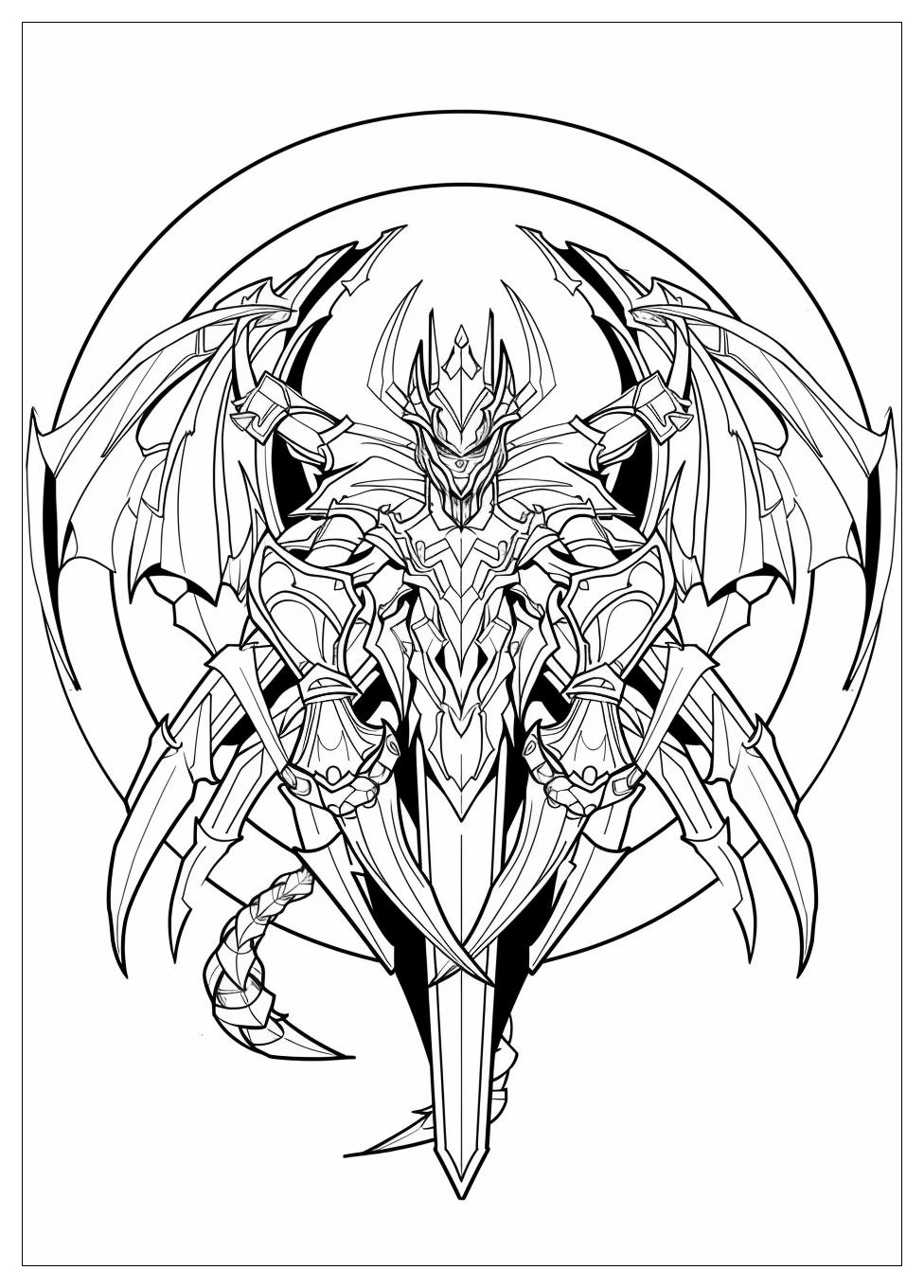 Bakugan Coloring Pages-16