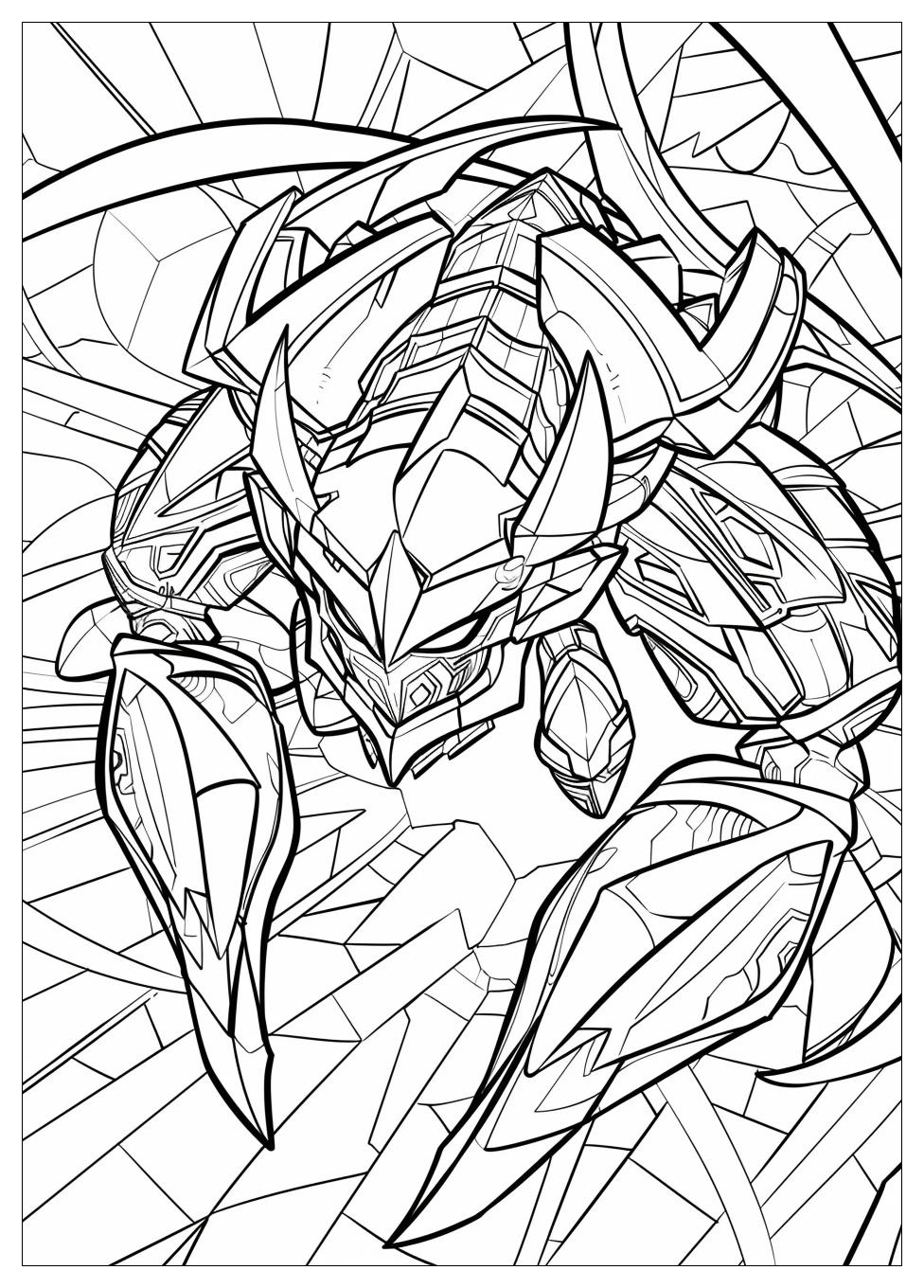 Bakugan Coloring Pages-5