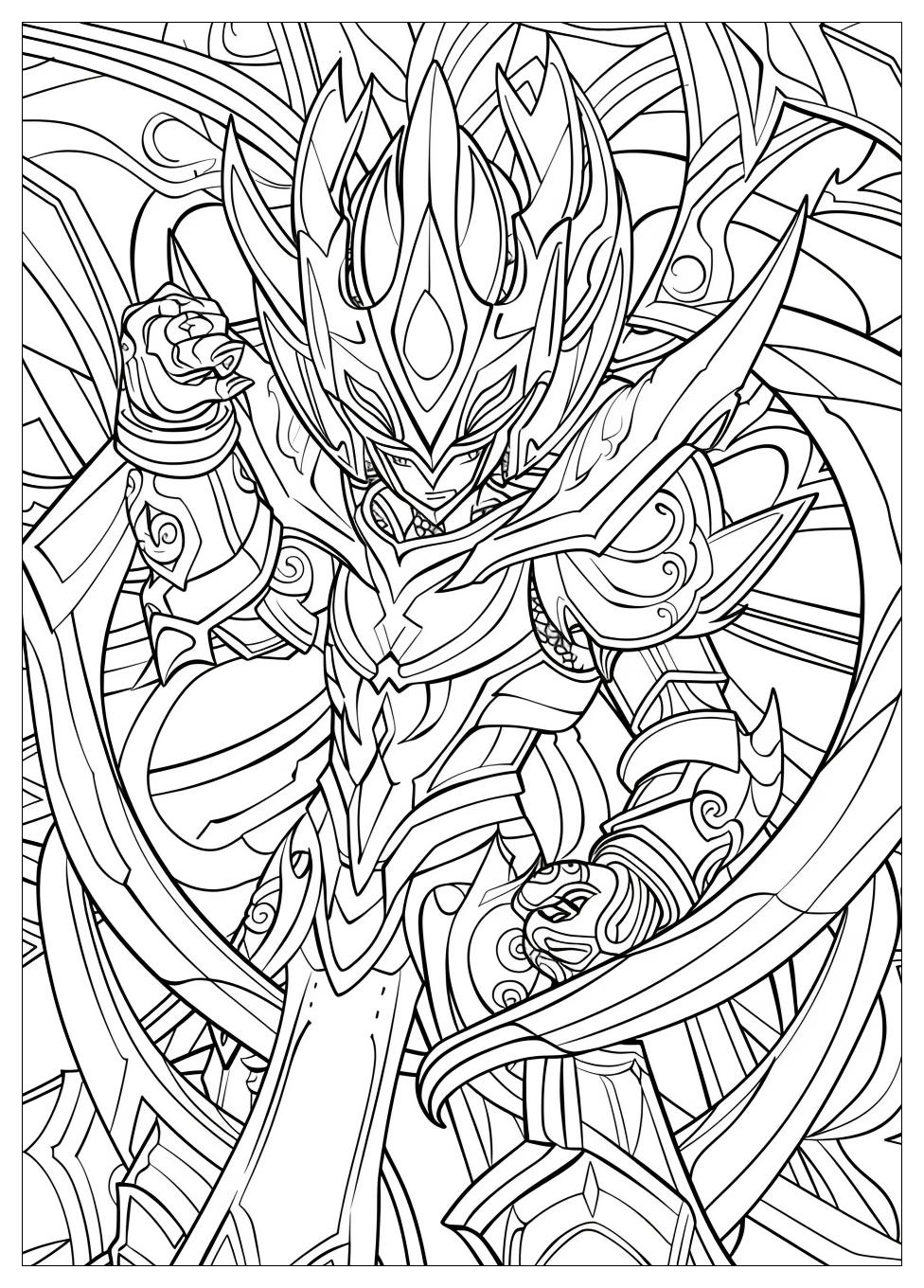 Bakugan Coloring Pages-8