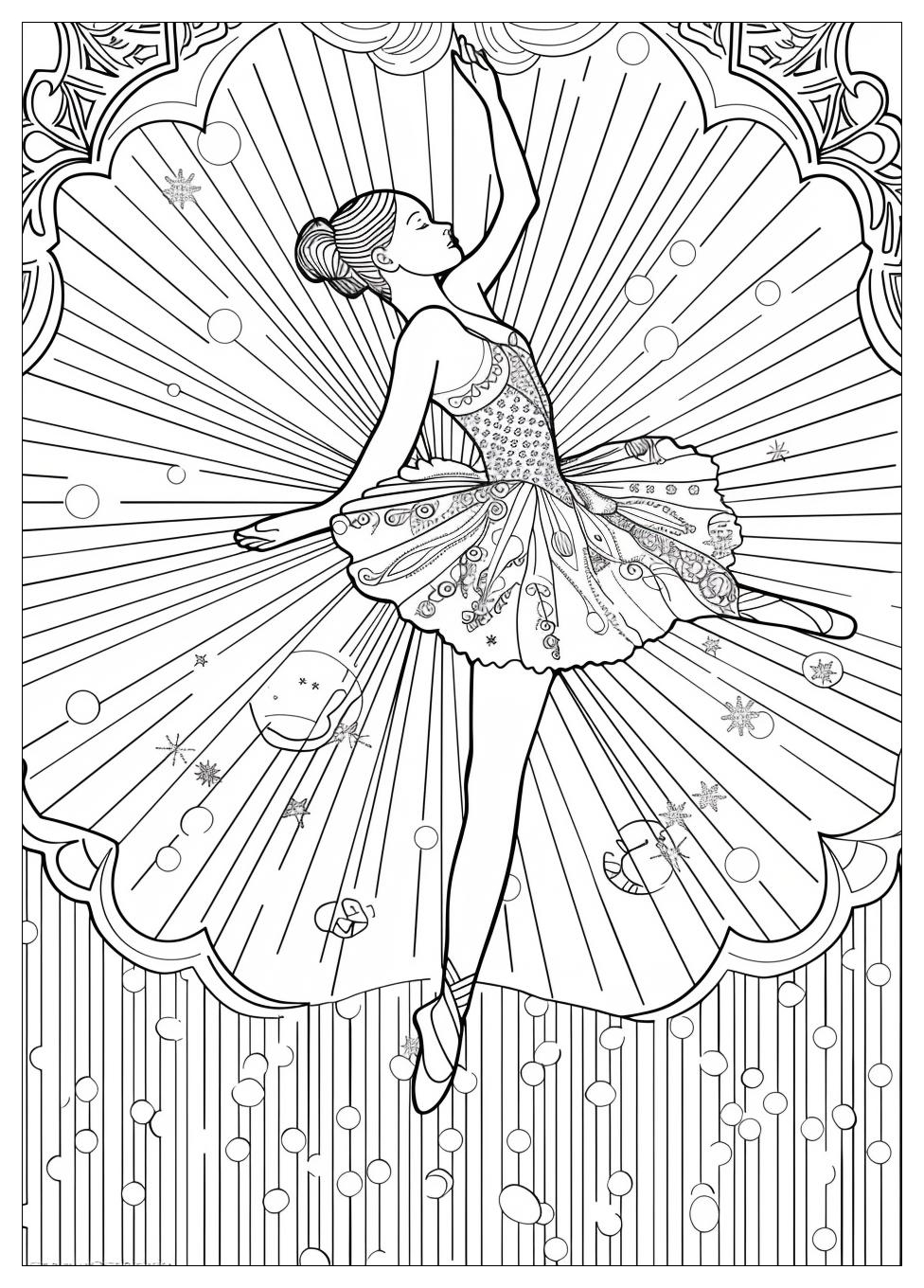 Ballerina Coloring Pages-1