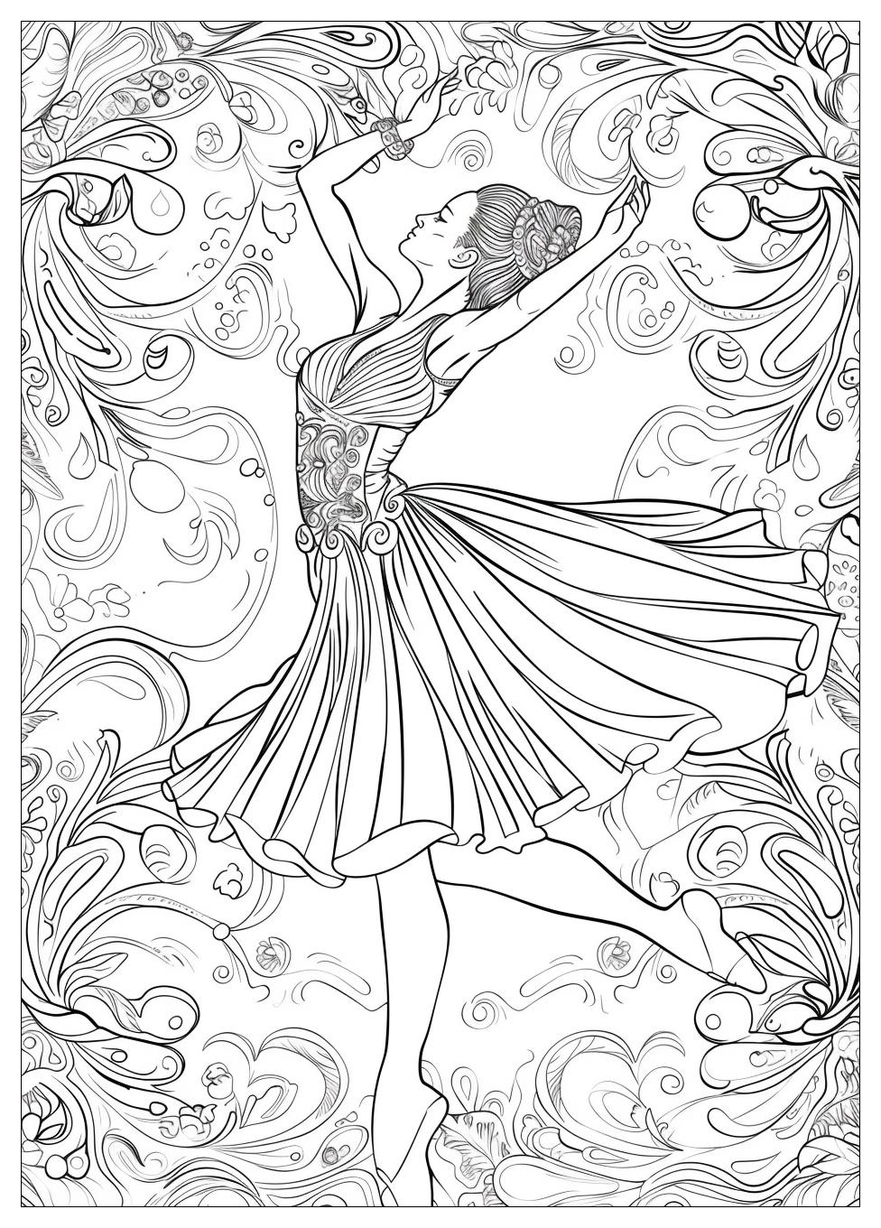 Ballerina Coloring Pages-18