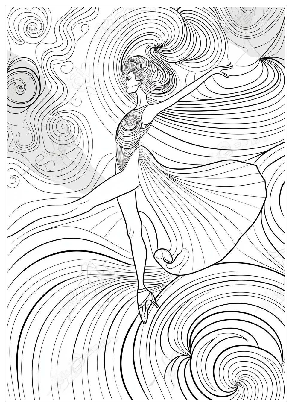 Ballerina Coloring Pages-19