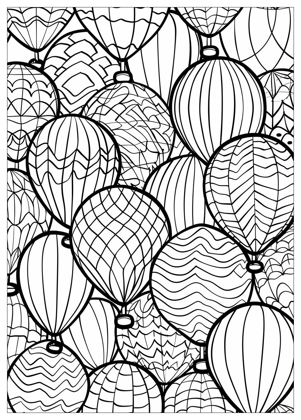 Balloon Coloring Pages-12