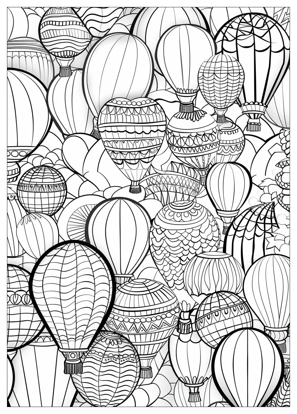 Balloon Coloring Pages-13