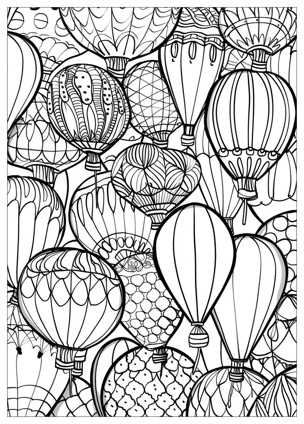 Balloon Coloring Pages-16