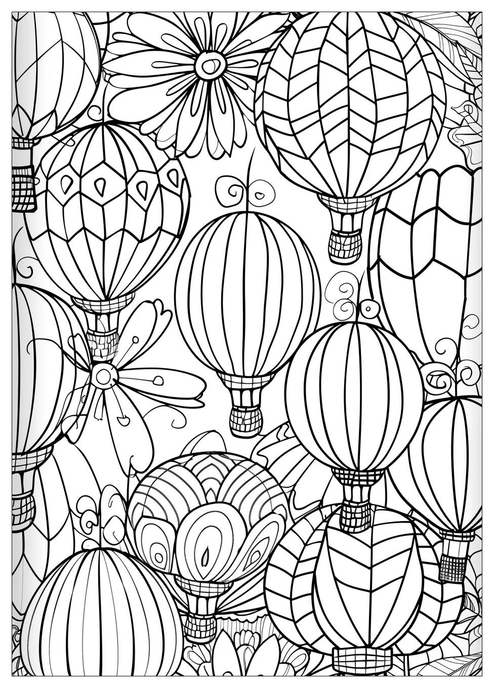 Balloon Coloring Pages-20