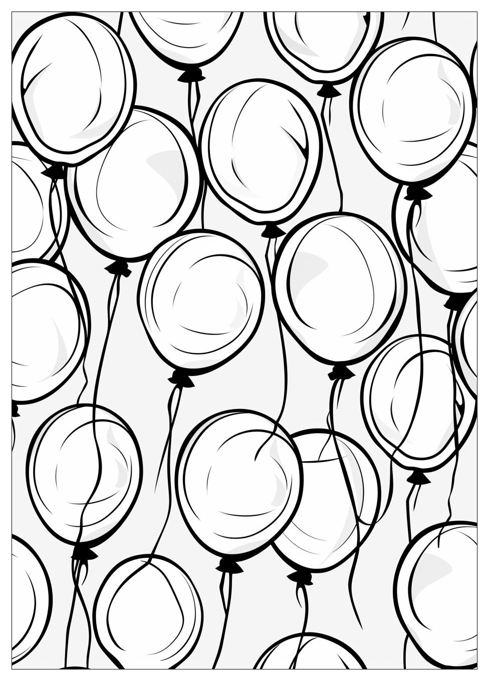 Balloon Coloring Pages-4