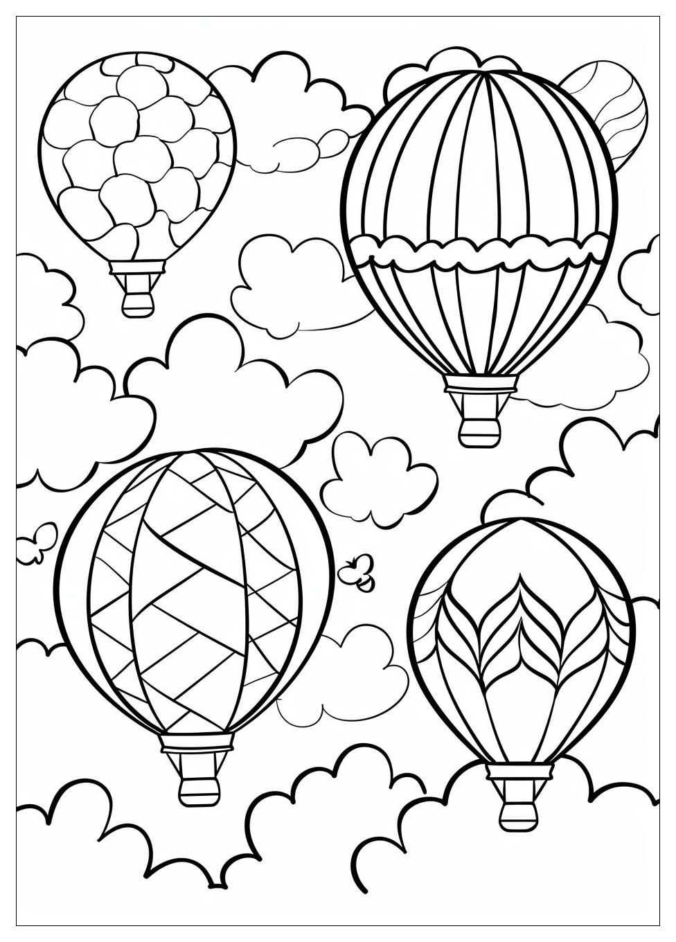 Balloon Coloring Pages-7