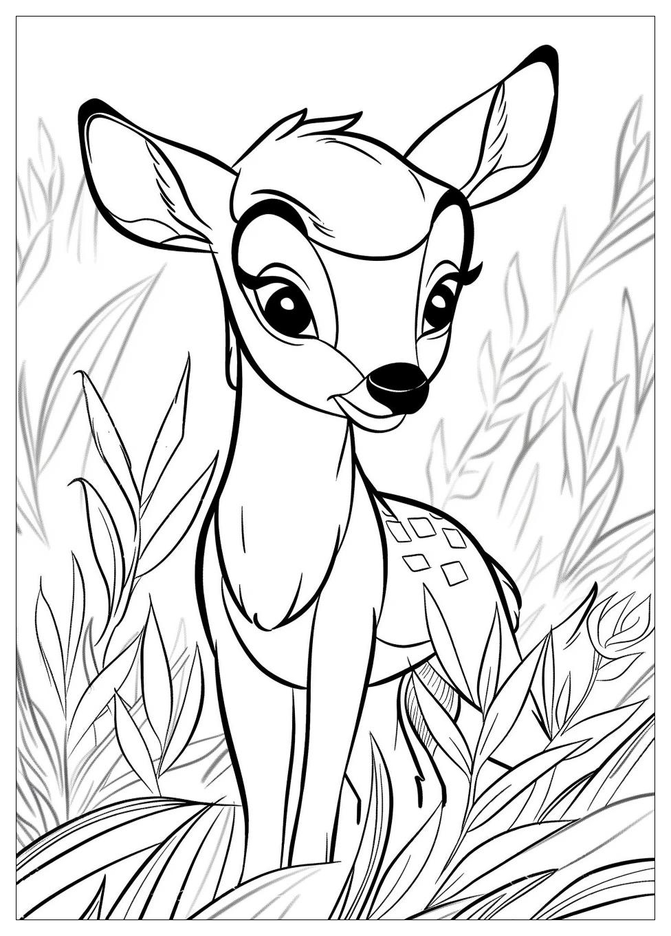 Bambi Coloring Pages-2