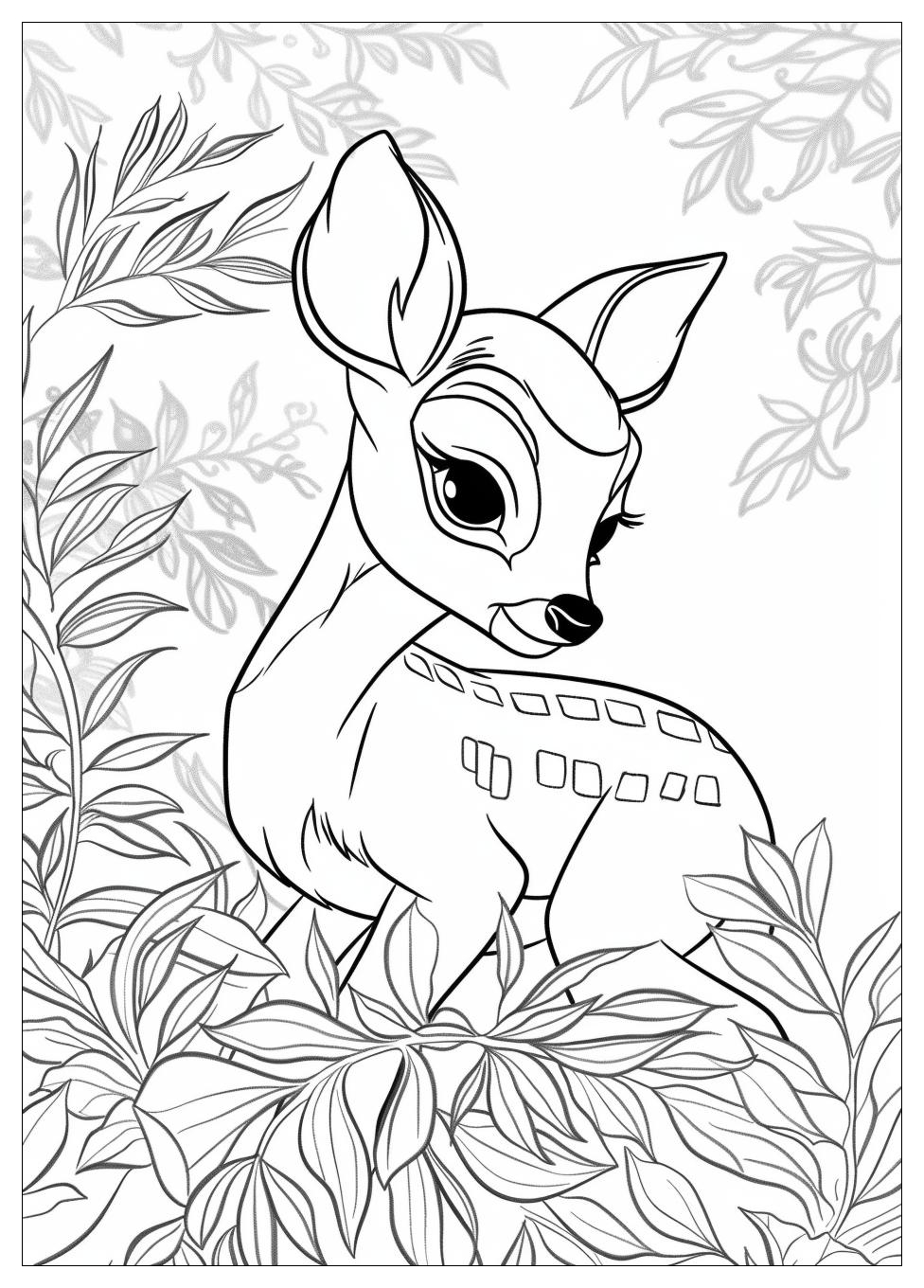 Bambi Coloring Pages-20