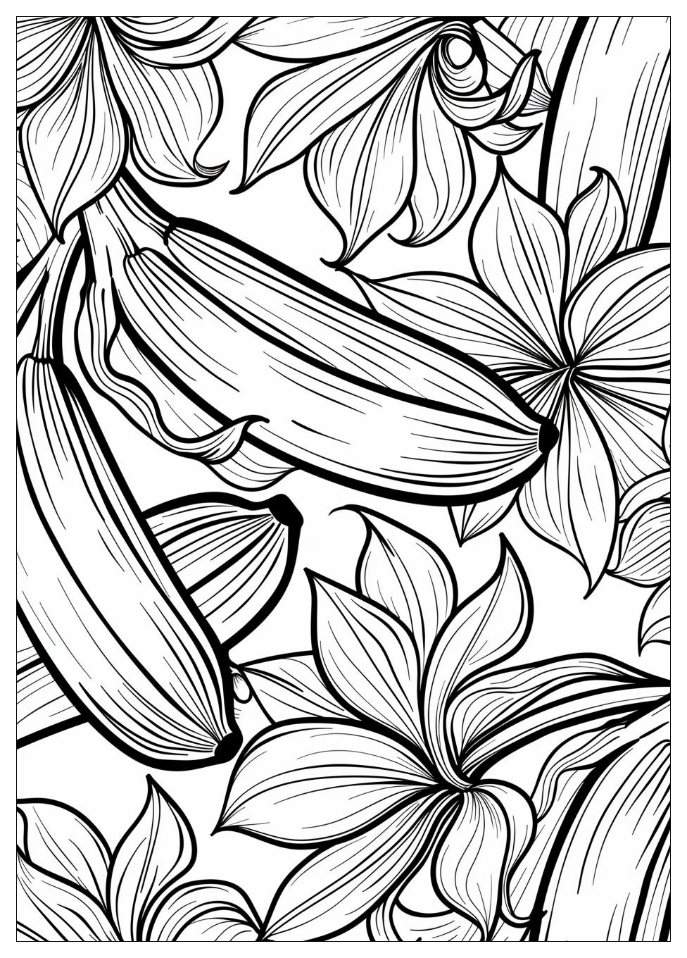 Banana Coloring Pages-1