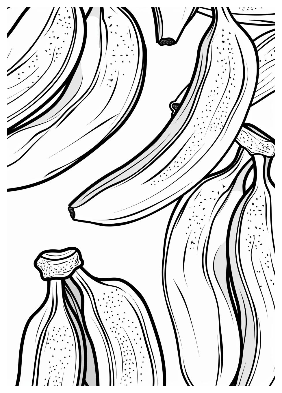 Banana Coloring Pages-10