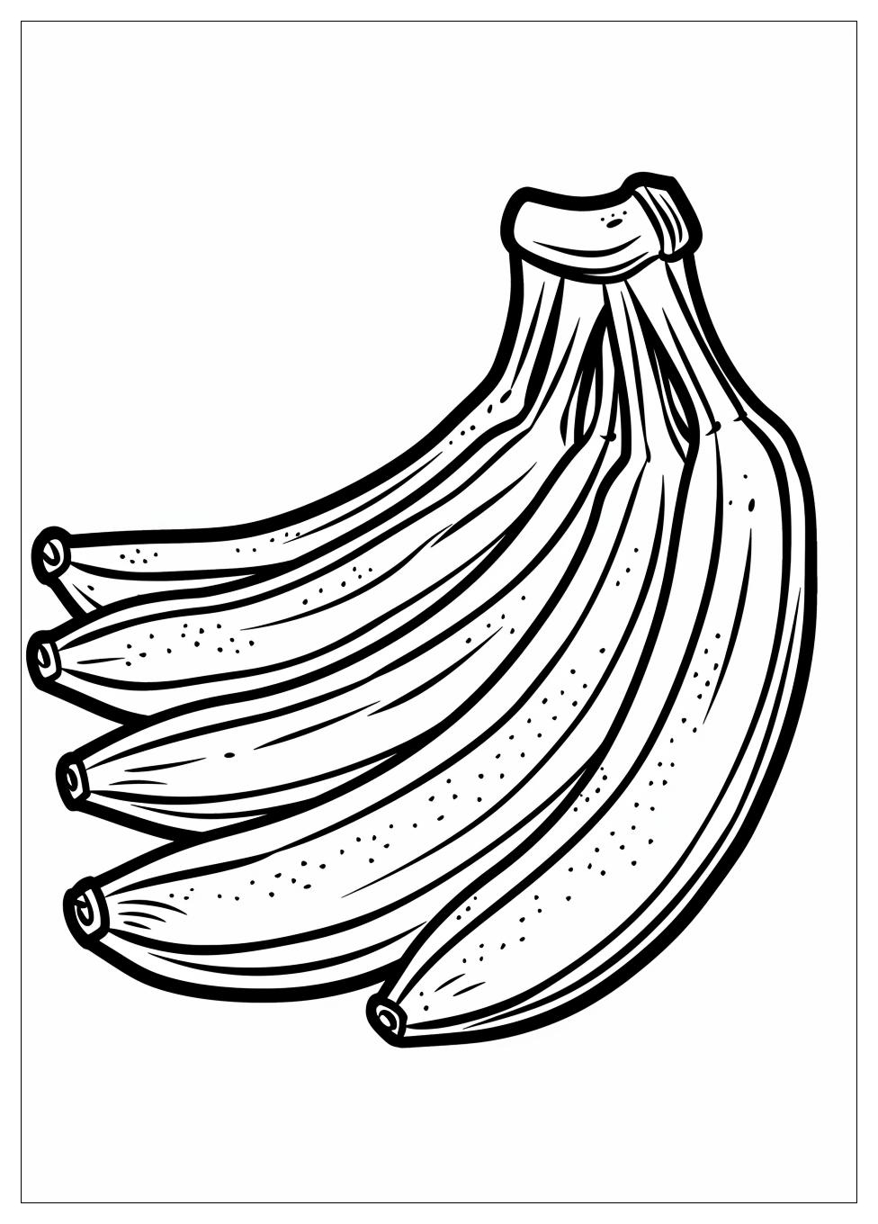 Banana Coloring Pages-12