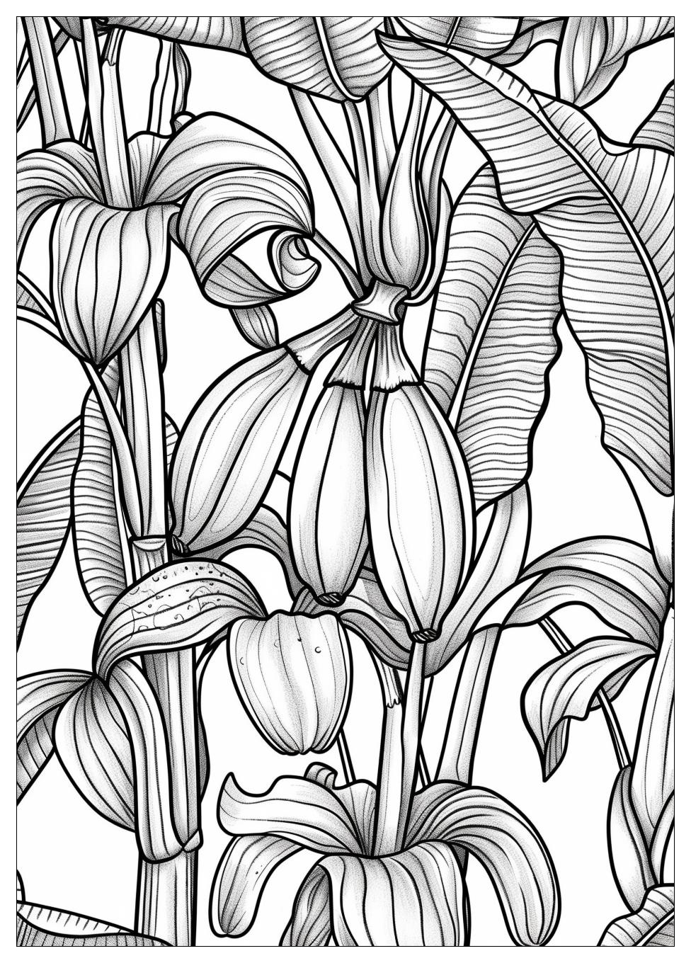 Banana Coloring Pages-16