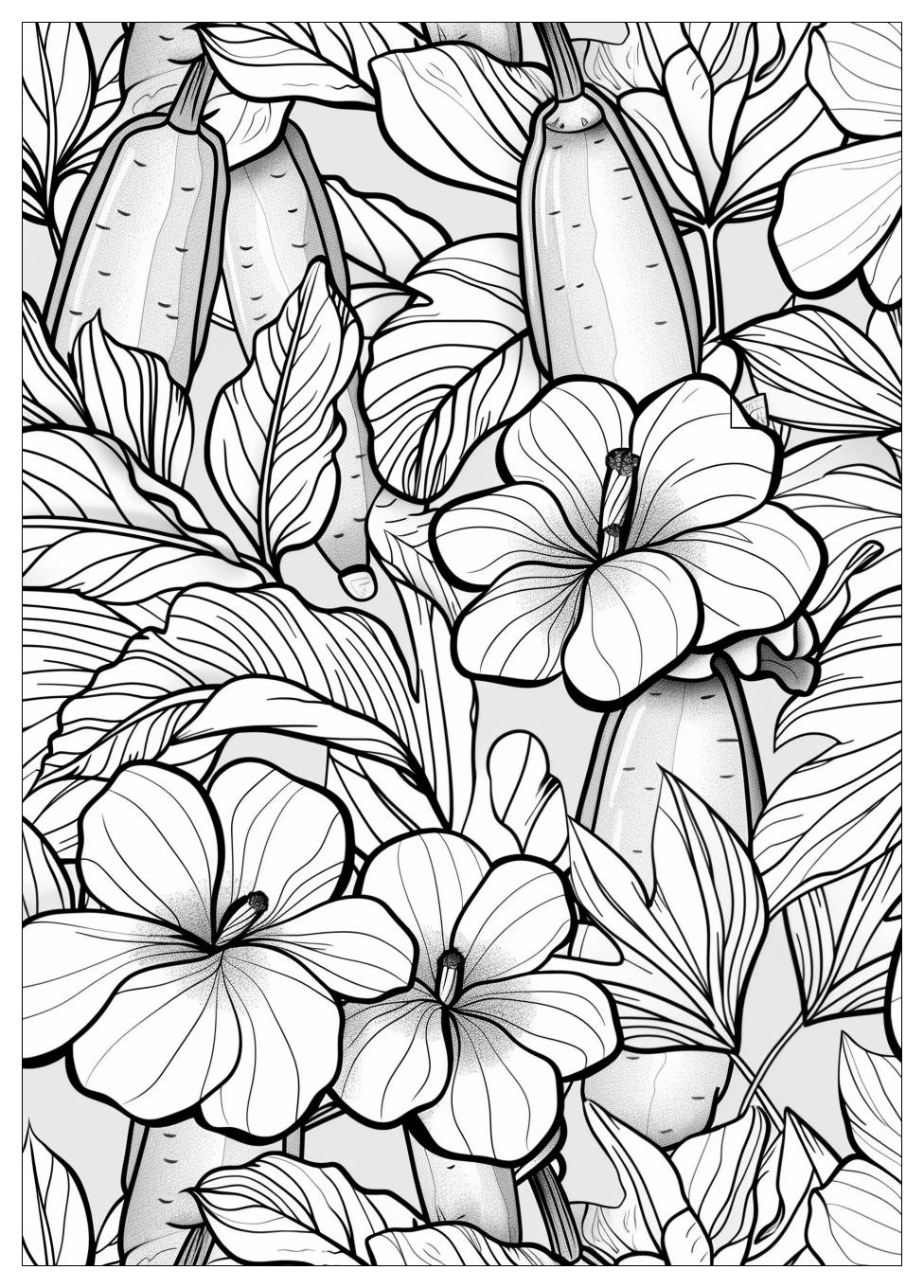 Banana Coloring Pages-19