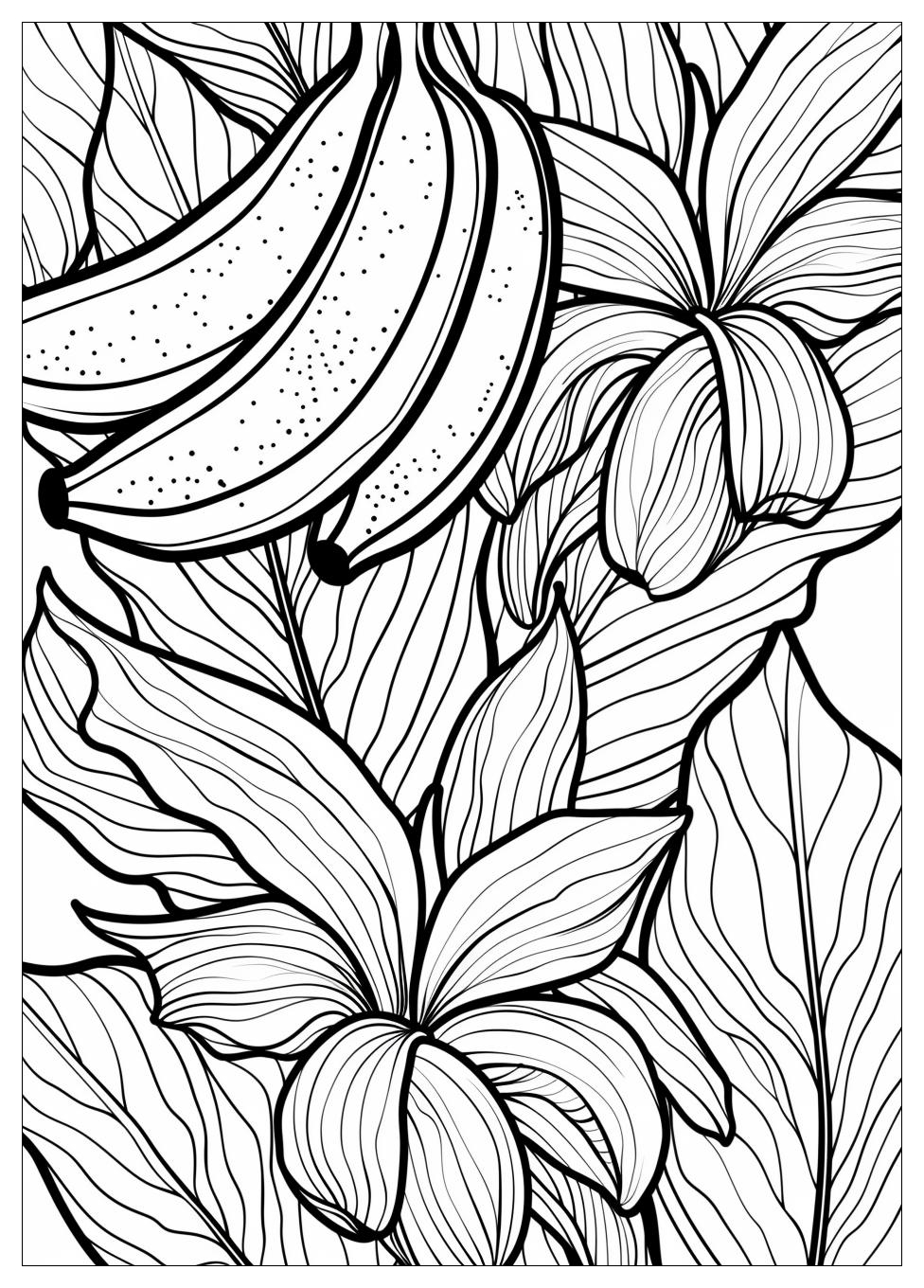 Banana Coloring Pages-3