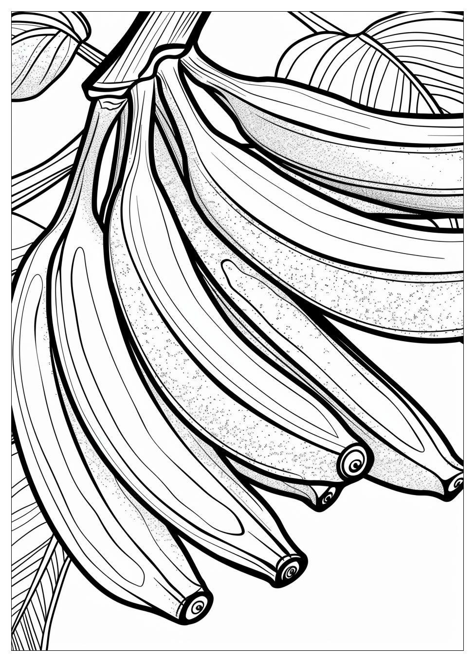 Banana Coloring Pages-4