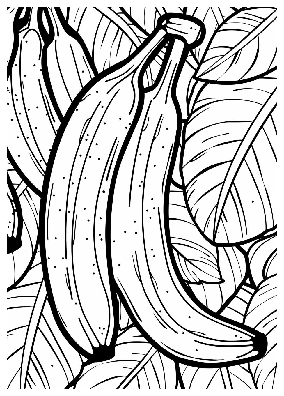 Banana Coloring Pages-5