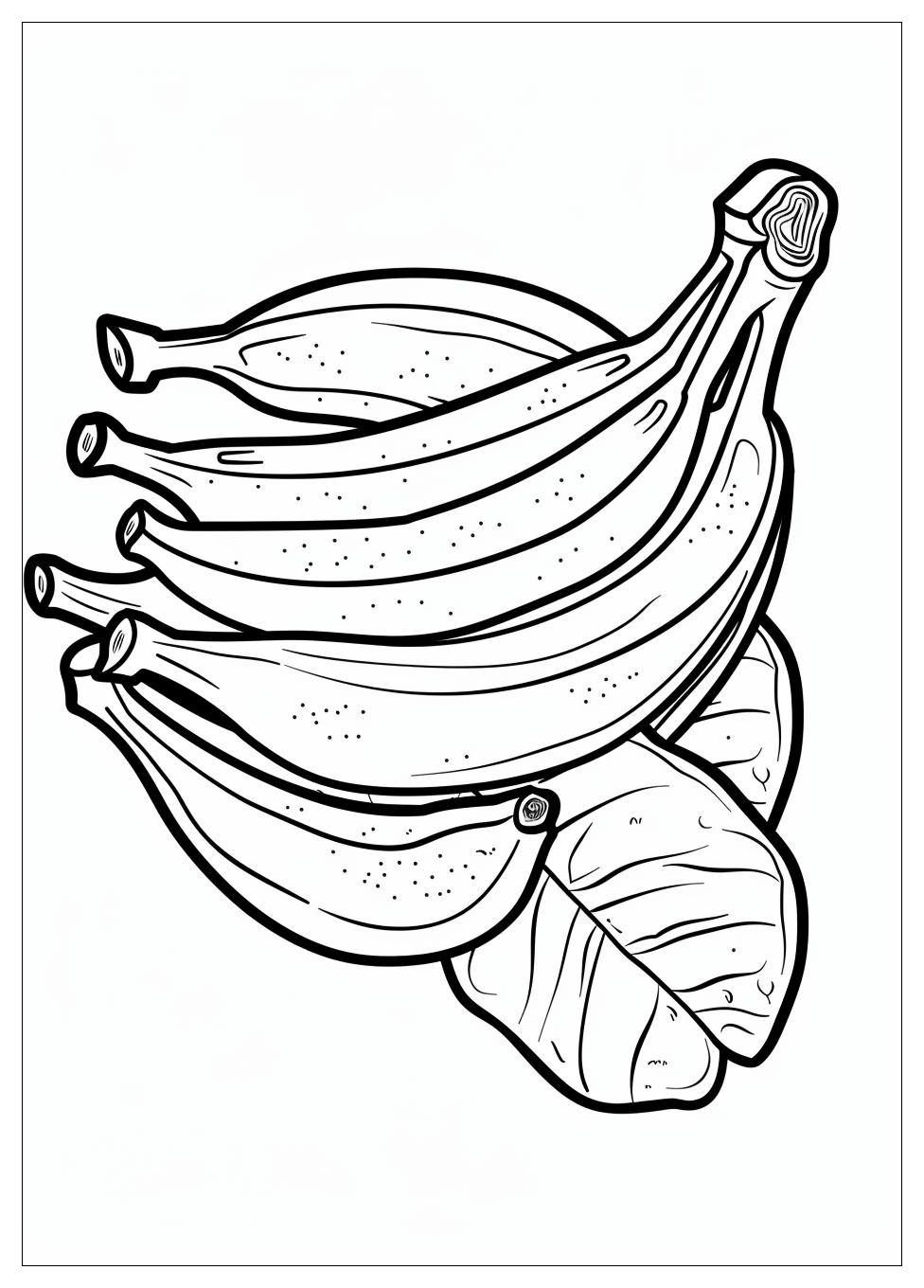 Banana Coloring Pages-8