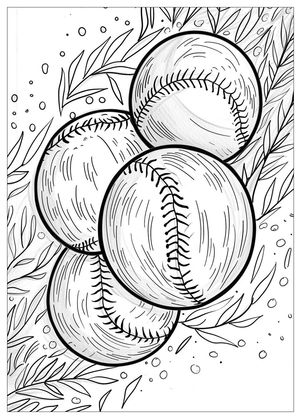 Baseball Coloring Pages-1