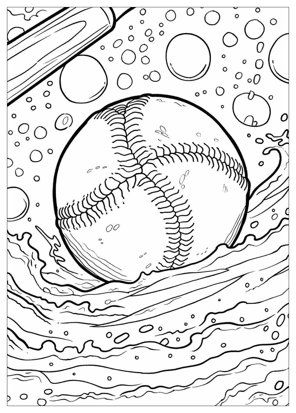 Baseball Coloring Pages-11