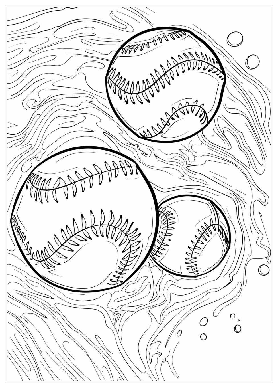 Baseball Coloring Pages-12