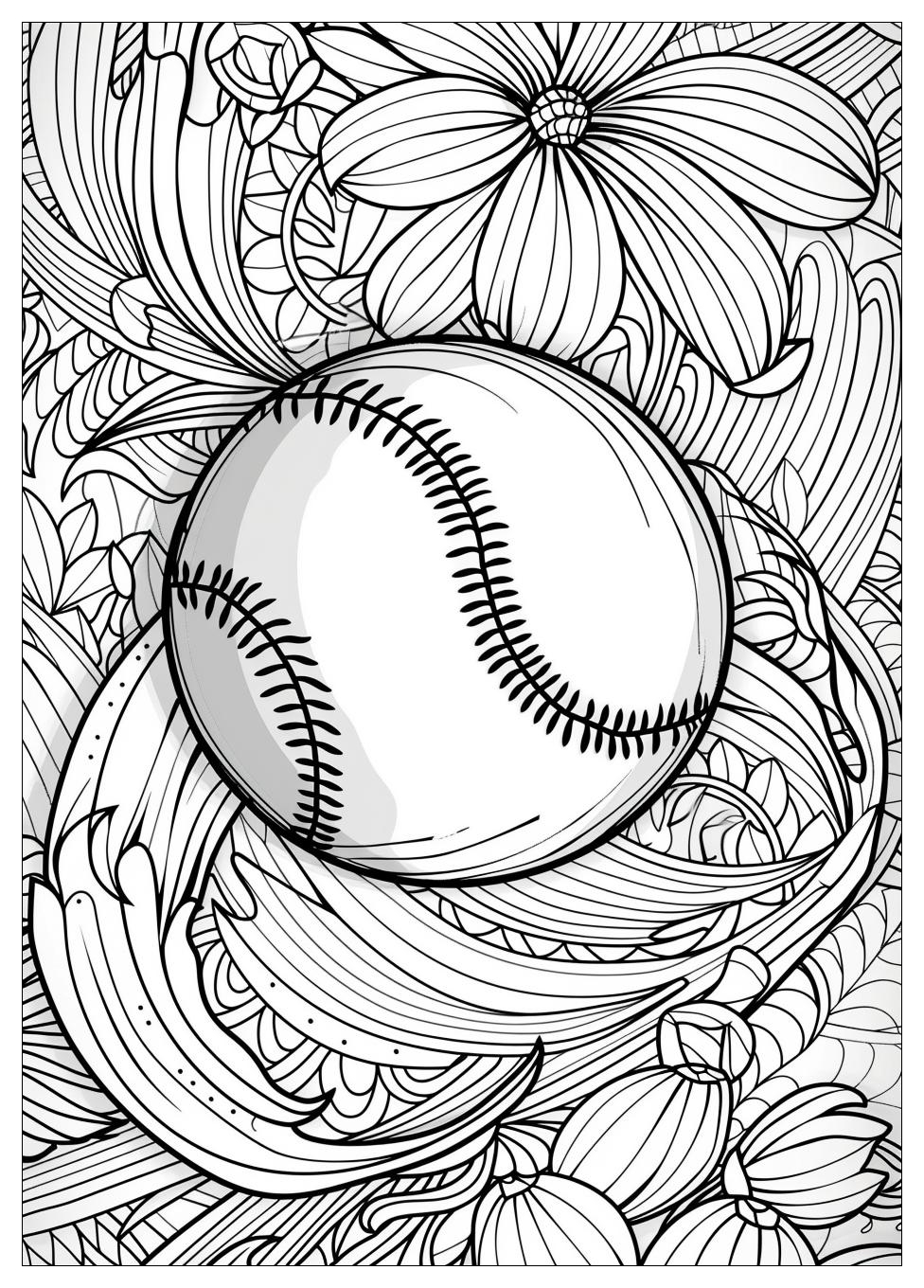 Baseball Coloring Pages-15